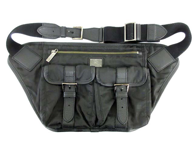 バーバリーブラックレーベル BURBERRY BLACK LABEL ウエストバッグ 