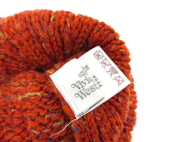 ヴィヴィアンウエストウッド Vivienne Westwood ニット帽 ワッチ