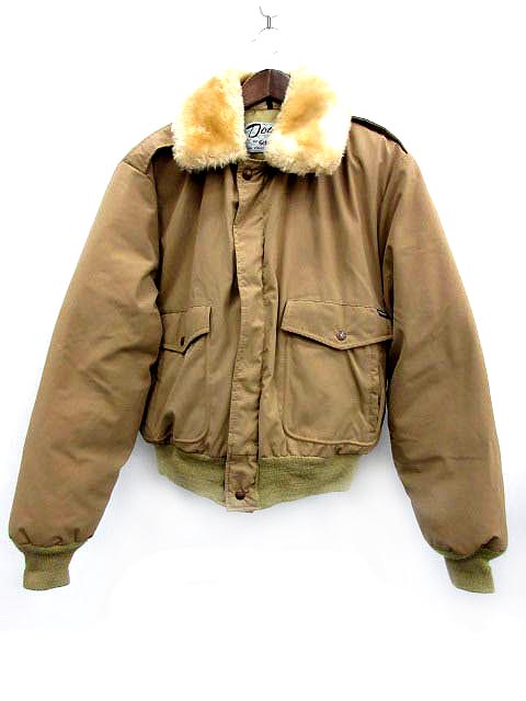 Schott NYC ベージュ ダウンジャケット S Schott ダウン