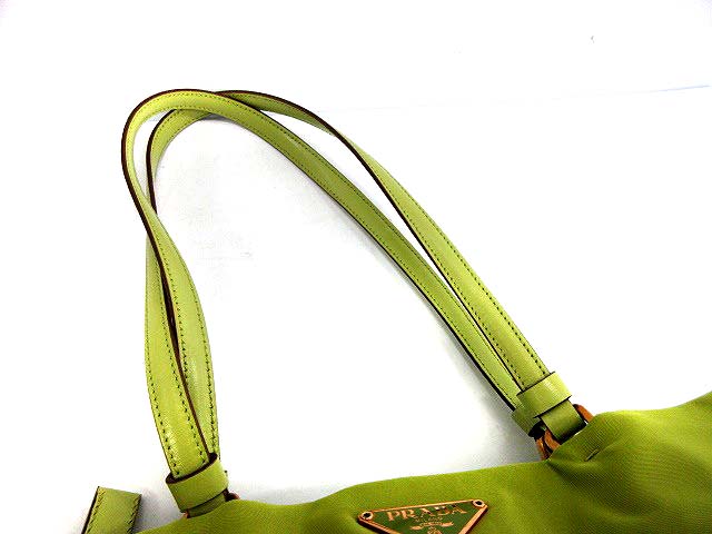 PRADA プラダ トートバッグ 緑系 - 4500525J0063 prada nylon bag green | weekend tokyo