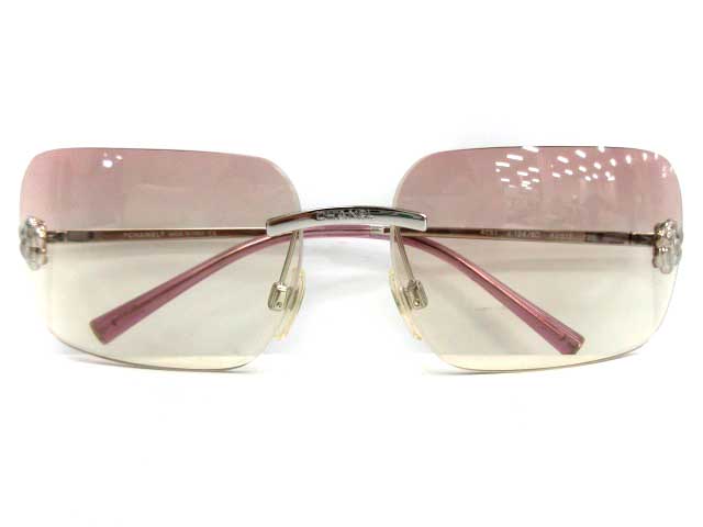シャネル CHANEL サングラス カメリア 62□15-120 グラデーション 