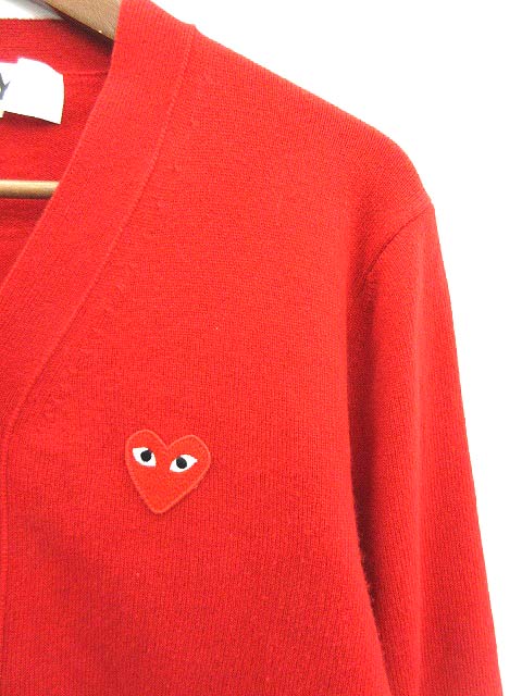 プレイコムデギャルソン PLAY COMME des GARCONS カーディガン ニット 