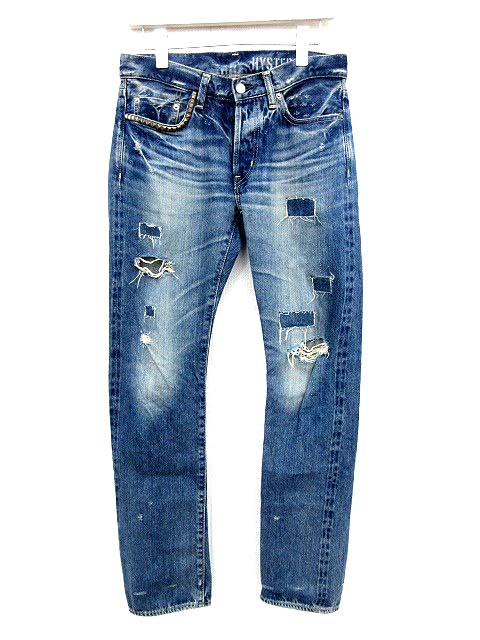 ヒステリックグラマー HYSTERIC GLAMOUR デニムパンツ ダメージ SP加工 