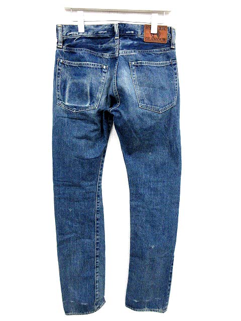 HYSTERIC GLAMOUR セルビッチ　ダメージ加工デニム　ジーンズ　赤耳 ヒステリックグラマー HYSTERIC GLAMOUR デニムパンツ ダメージ