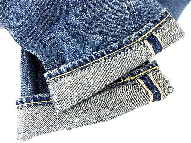 HYSTERIC GLAMOUR セルビッチ　ダメージ加工デニム　ジーンズ　赤耳 ヒステリックグラマー HYSTERIC GLAMOUR デニムパンツ ダメージ