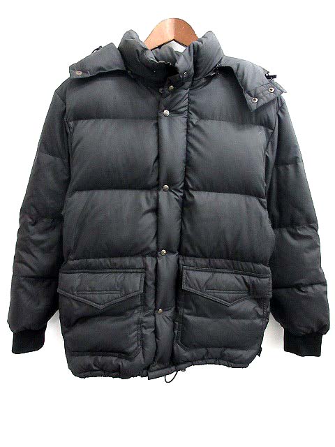 モンクレール MONCLER GRENOBLE ダウンジャケット 青タグ 黒 0 /TU  