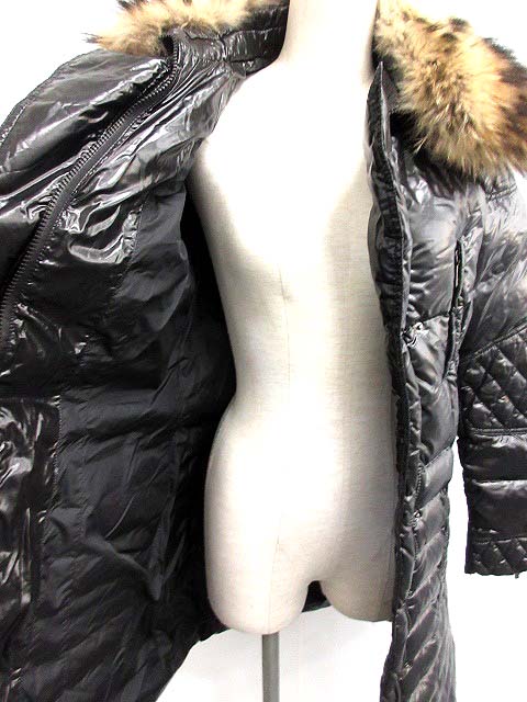 モンクレール MONCLER ダウンコート ロング MAILLOL マイヨール 黒 1 
