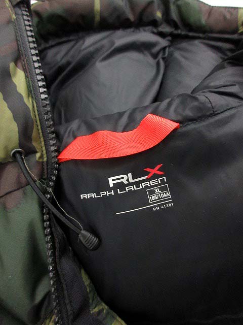 ☆新品☆RLX ラルフローレンゴルフ迷彩柄 ダウンジャケット/Mサイズ ☆新品☆RLX ラルフローレンゴルフ迷彩柄 ダウンジャケット/Mサイズ