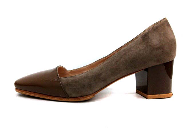 マックスマーラ MAX MARA パンプス スクエアトゥ セットバックヒール  