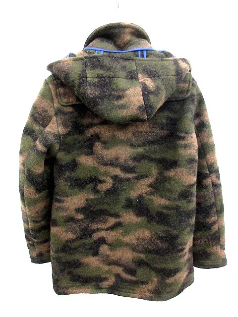 アーノルドブルック HARNOLD BROOK ダッフルコート 迷彩 カモフラ 38  