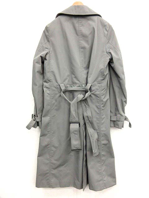 ケミット Kemit ロングコート ライナー付き トレンチ 36 グレー G レディース 081 ベクトルパーク