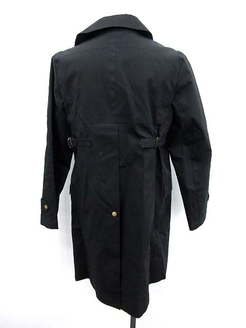 マッキントッシュフィロソフィー Mackintosh Philosophy トレンチコート ロング 38 紺 Ym レディース 081 ベクトルパーク