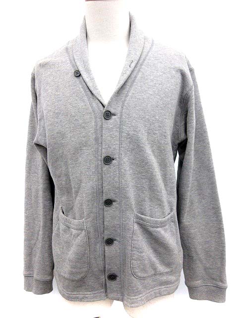 ソフネット Sophnet スウェット カーディガン バックロゴ グレー M Q29 メンズ 081 ベクトルパーク