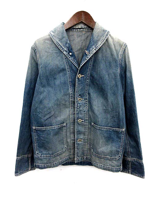 SOPHNET. ソフネット 17A/W ストレッチバイカーデニムジャケット M