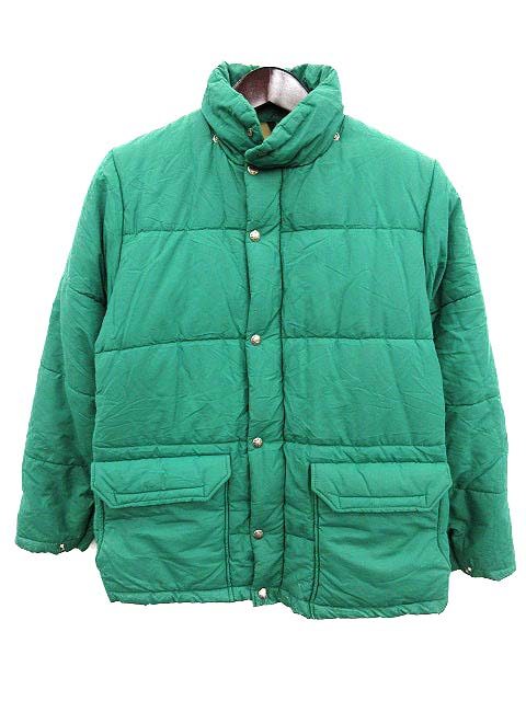 ザノースフェイス THE NORTH FACE 茶タグ 中綿ジャケット S 緑 70S 