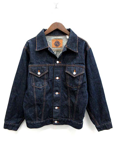 グッドイナフ GOODENOUGH 3rd デニムジャケット Gジャン 38 インディゴ 