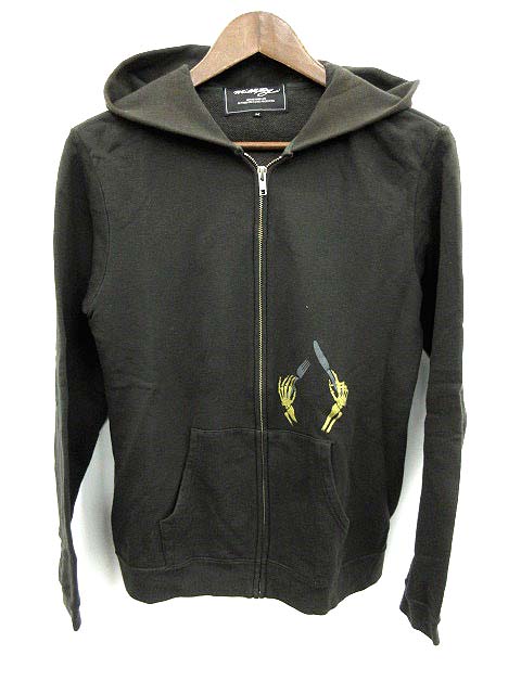 ミルクボーイ Milkboy パーカー スウェット 長袖 ジップアップ M 黒 Kh メンズ 081 ベクトルパーク