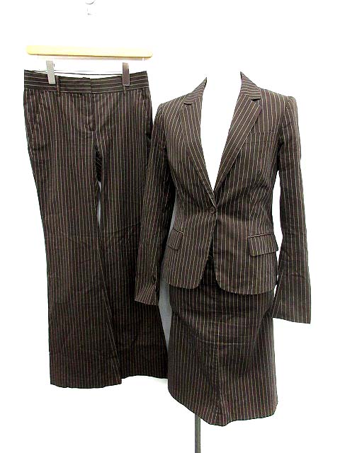 セオリー theory スーツ セットアップ 上下 三点 セット ストライプ  
