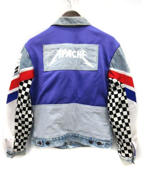 アパッチ APACHE リーバイス NIKE ジャケット Gジャン デニム 切替 
