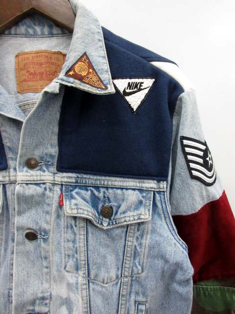 アパッチ APACHE リーバイス NIKE ジャケット Gジャン デニム カモフラ  