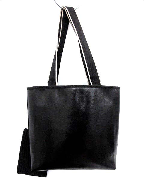 MIU MIU ブラックレザー トートバッグ ポーチ付き MIU MIU ブラックレザー トートバッグ ポーチ付き 【公式通販】