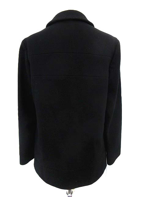 ミュウミュウ miumiu コート ウール 38 黒 /YM レディース 081