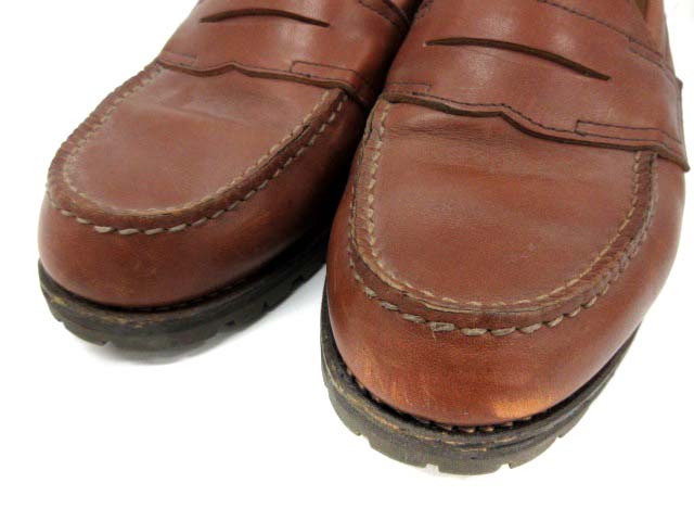 ダナー DANNER ローファー レザーシューズ RUGGED LOAFER 8.5 茶 D6902