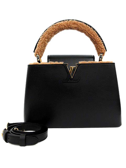ルイヴィトン LOUIS VUITTON ハンドバッグ ショルダー 2WAY カプシーヌ 