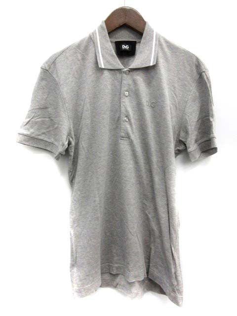 ディー&ジー ドルガバ ドルチェ&ガッバーナ D&G ポロシャツ 半袖 48