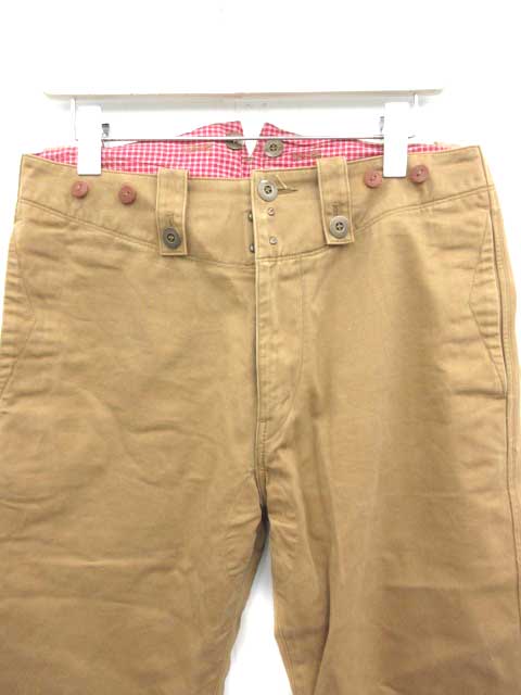 JUNYA WATANABE MAN チノパン S ベージュ JUNYA WATANABE MAN（ジュンヤワタナベマン）チノパン ベージュ