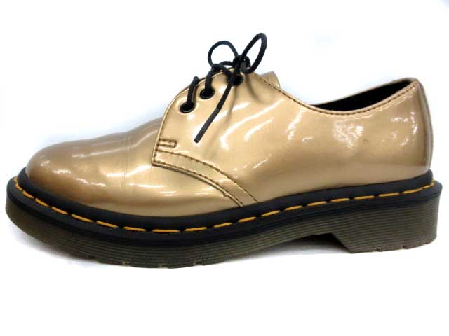 ドクターマーチン DR.MARTENS レースアップシューズ エナメル 3ホール 