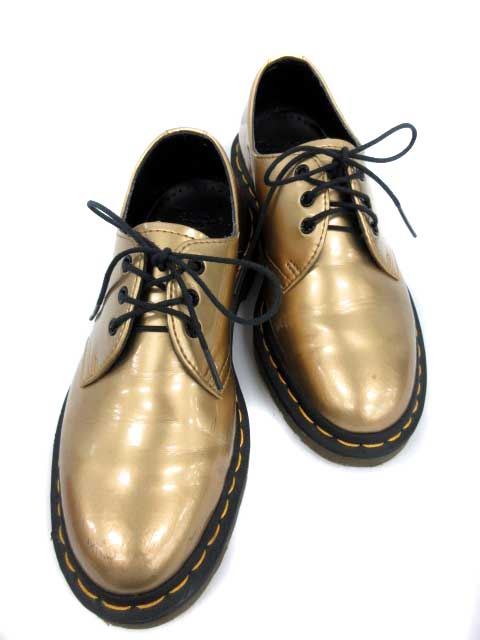 ドクターマーチン DR.MARTENS レースアップシューズ エナメル 3ホール 