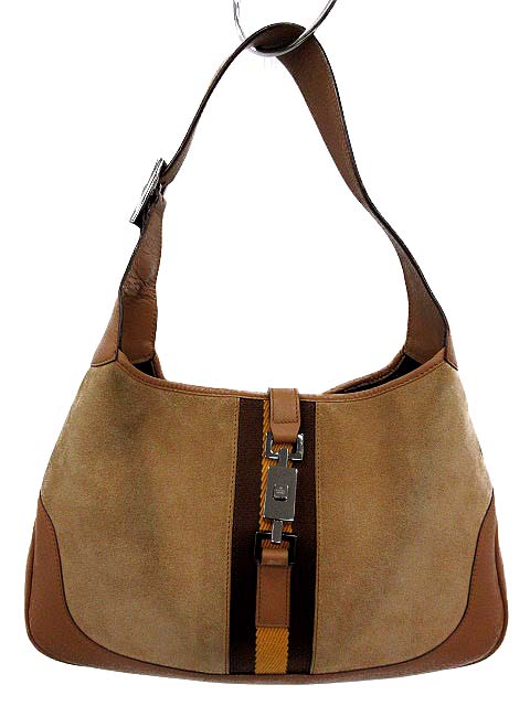 グッチ GUCCI ハンドバッグ ワンショルダー ジャッキー シェリーライン 