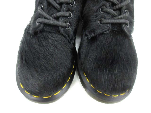 ドクターマーチン DR.MARTENS ショートブーツ ハラコ 8ホール 1460