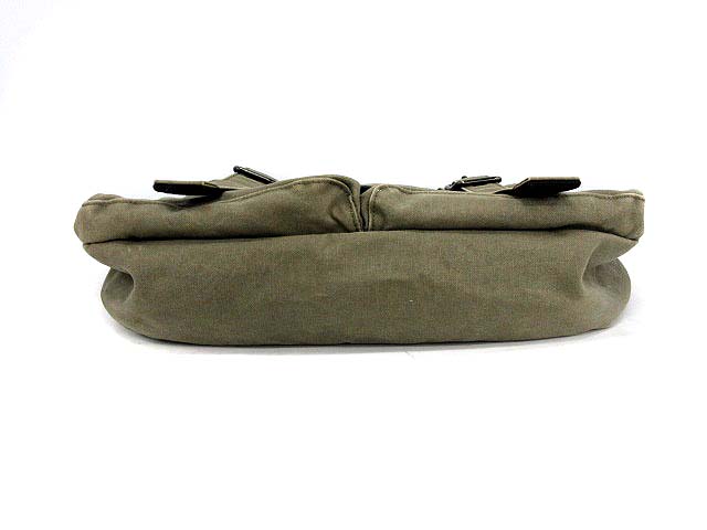 マーガレットハウエル　ショルダーバッグ カーキ MHL マーガレットハウエル MHL. ショルダーバッグ キャンバス カーキ