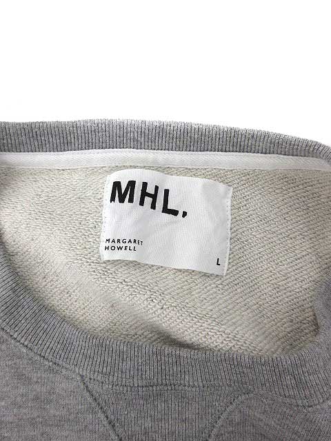 マーガレットハウエル MHL. トレーナー スウェット プルオーバー 長袖 