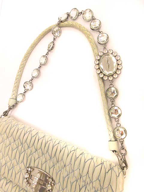 ミュウミュウ miumiu ショルダーバッグ クラッチバッグ 2way