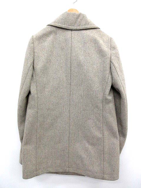 アーペーセー A.P.C. コート 中綿 ウール Pコート S グレー /☆G