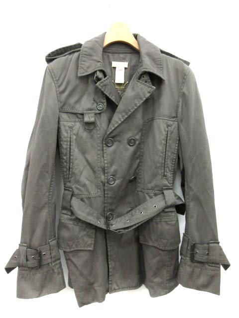 DIESEL オリーブグリーン トレンチコート DIESEL(ディーゼル) フード付トレンチコート オリーブ サイズ XXS