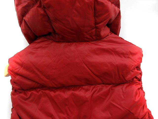 DUVETICA 赤 フード付きダウンベスト デュベティカ DUVETICA ゴッチャ