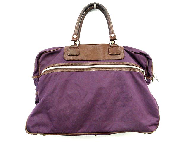 オロビアンコ Orobianco ビジネスバッグ ブリーフケース レザー切替 パープル 紫 茶 G メンズ 081 ベクトルパーク