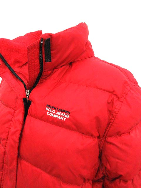 ポロジーンズ ラルフローレン POLO JEANS ダウンジャケット ナイロン M 