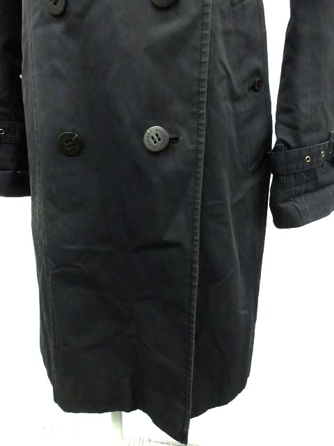 バーバリー BURBERRY トレンチコート ライナー付き 9 黒 /EK ○D