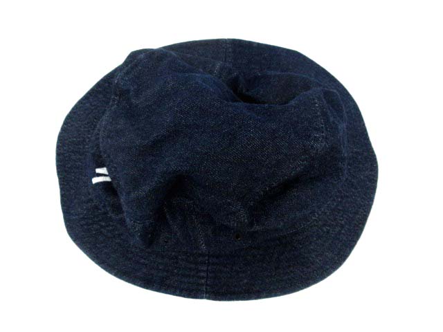 ステューシー STUSSY 帽子 バケット ハット デニム L XL 紺 /YM