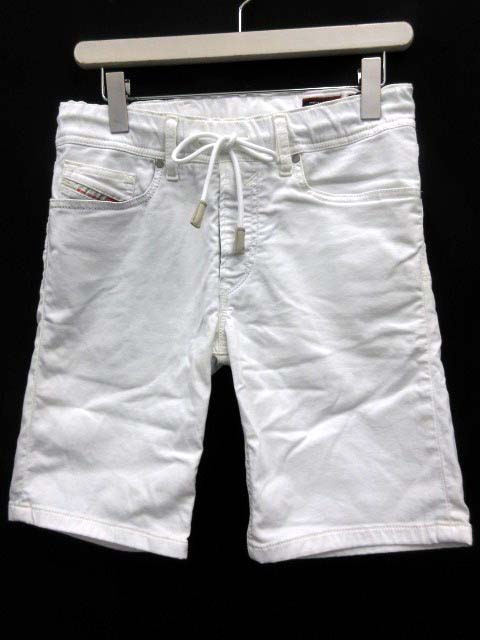 ディーゼル Diesel ハーフパンツ ショート ジョグジーンズ Waykeeshort 26 白 Ek メンズ 081 ベクトルパーク