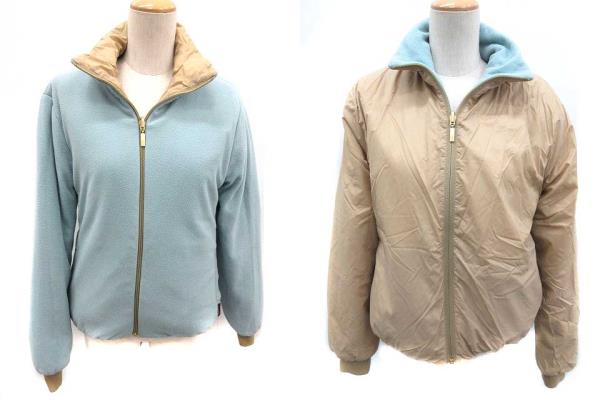 モンクレール MONCLER ジャケット 中綿 リバーシブル 茶タグ S 