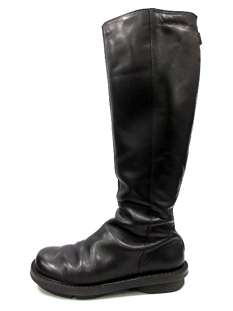 トリッペン trippen ロングブーツ tower ローヒール レザー 37 黒 