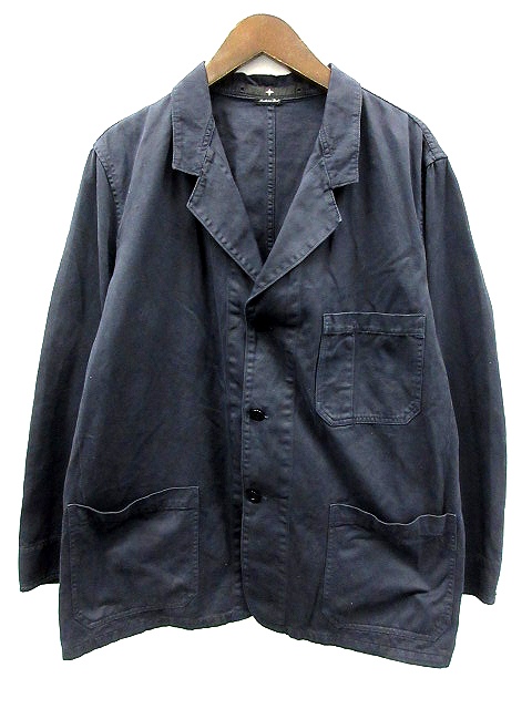 ストーンアイランド STONE ISLAND テーラードジャケット M 紺 ネイビー 