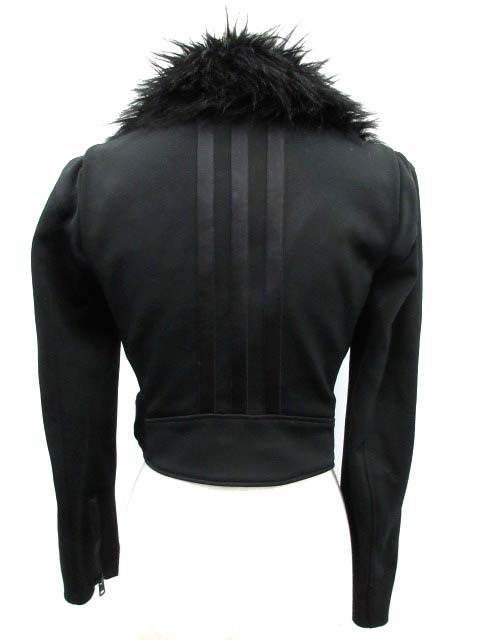 ワイスリー Y-3 adidas ヨウジヤマモト ライダースジャケット フェイク