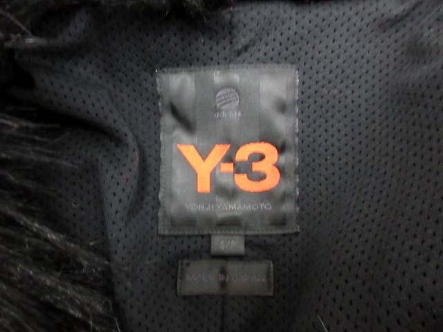 ワイスリー Y-3 adidas ヨウジヤマモト ライダースジャケット フェイク
